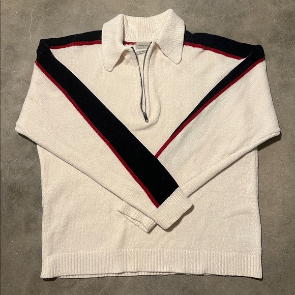 Urban Outfitters Sweaters - Urban Outfitters Chenille Half Zip Pullover